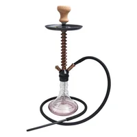 

Hot Selling Aluminum Hookah Luxurious Glass hookah Shisha