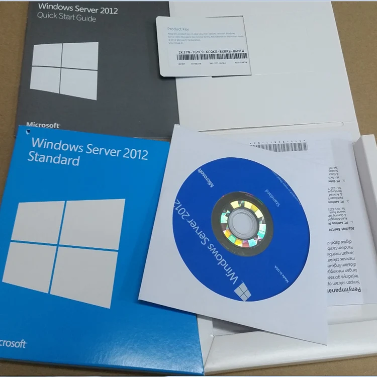 

Multilingual computer software Windows Server Std 2012 R2 Software Systems retail box window server 2012