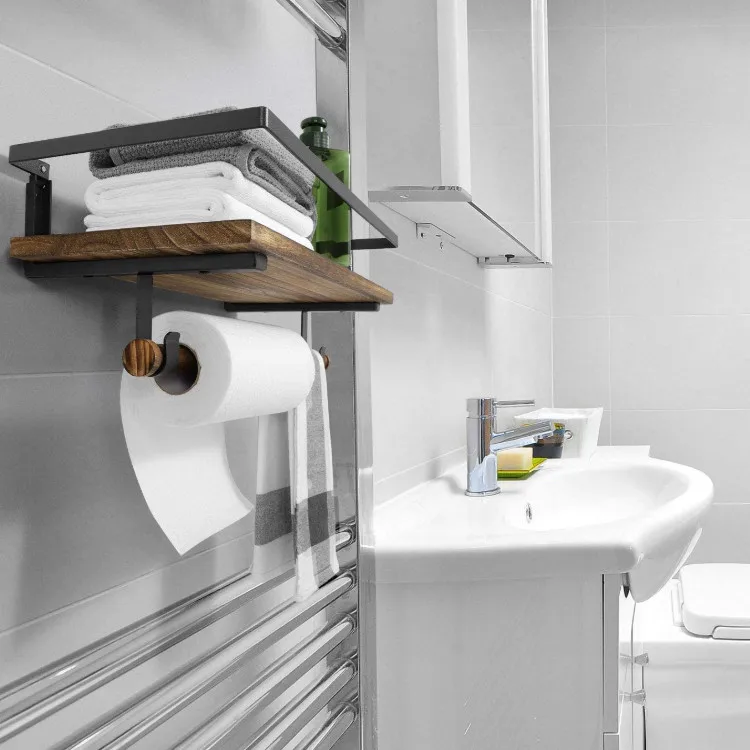 wooden decoration wall shelf