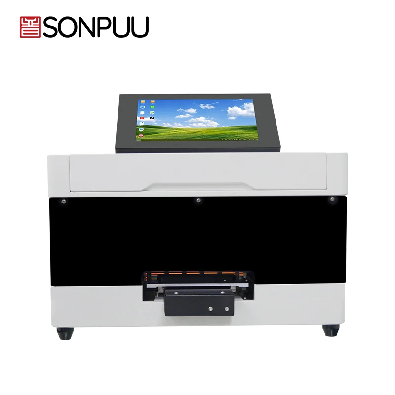

Sonpuu UV handheld Printer Portable Mini Inkjet Printer With Scan Code Directly Printing Function And Windows Operating System