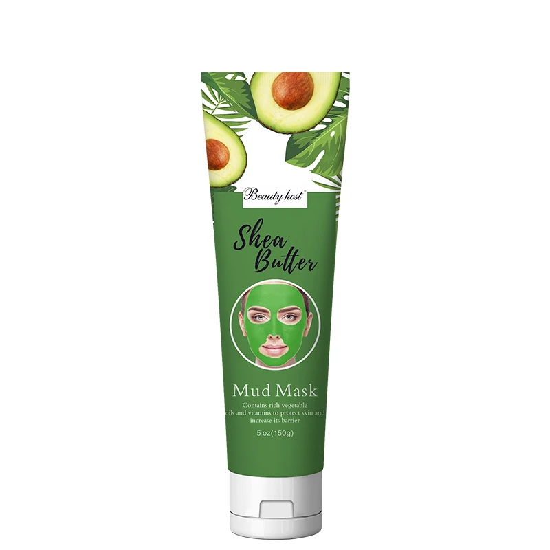 

Private Label Beauty Cosmetics Cleansing Moisturizing Smoothing Repairing Shea Butter Face Mud Mask For OEM/ODM