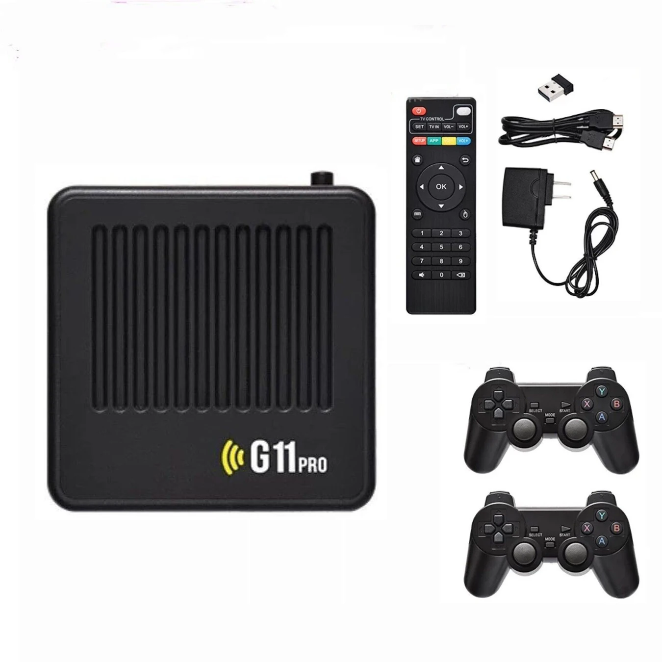

G11 Pro Game Box Video Game Console 64/128GB 30000+ Games 4k Family Retro Classic games Console Support TV Box For PSP/DC/N64