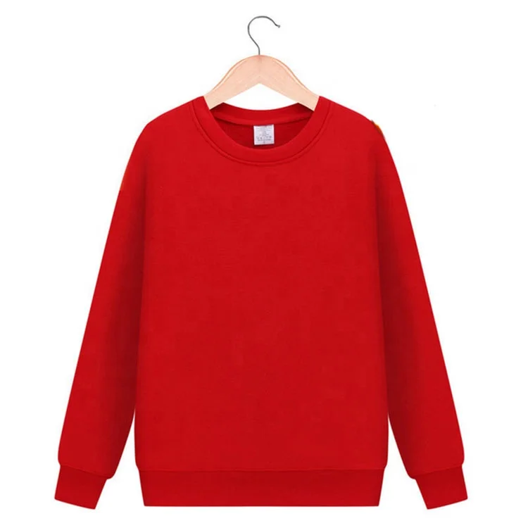 100% cotton thick pullover 8 colors plain solid 320g o neck unisex sweatshirt