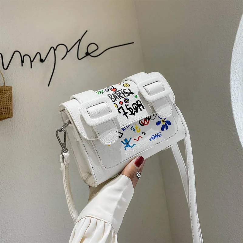 
Elegant female mini square shoulder bag candy color women Messenger bags fashion lady PU leather cluth handbags 