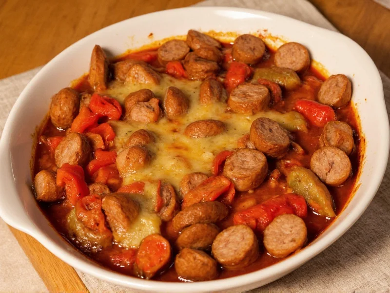 Baked Sausage and Peppers: Simple Oven Recipe Guide