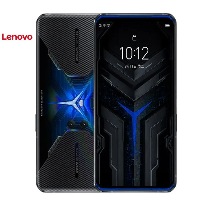 

Hot selling Lenovo LEGION Gaming Phone Pro 5G 12GB 128GB Dual Back Cameras 5000mAh Battery 6.65 inch ZUI12 smart phone