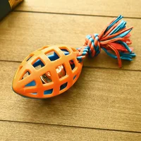 

Interesting pet hemp rope plastic dog toy treat dispensing dog toy float dog toy