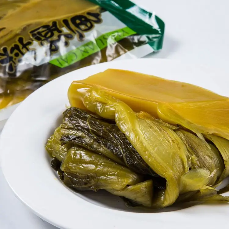 
Factory new arrival vegetable cans manufacturer Chinese preserved vegetable pickle 