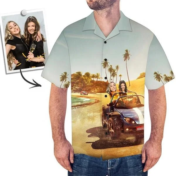 

Wholesale Hawaiian Shirts Custom Printing Short Sleeves Casual Mens Summer Shirts