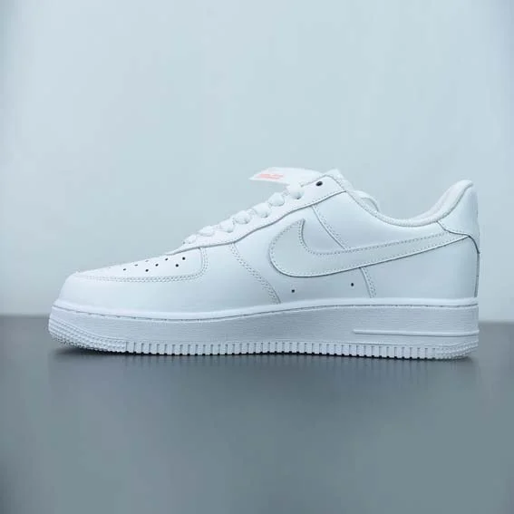 

Force 1 Leather Men Women Running Shoes High Flat Skateboarding Shoes Triple White Low-top sneaker for men