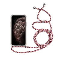 

for iPhone XS Max XR X Crossbody Strap Phone Case With Lanyard Necklace Cover, for iphone 11 max phone case handle chain