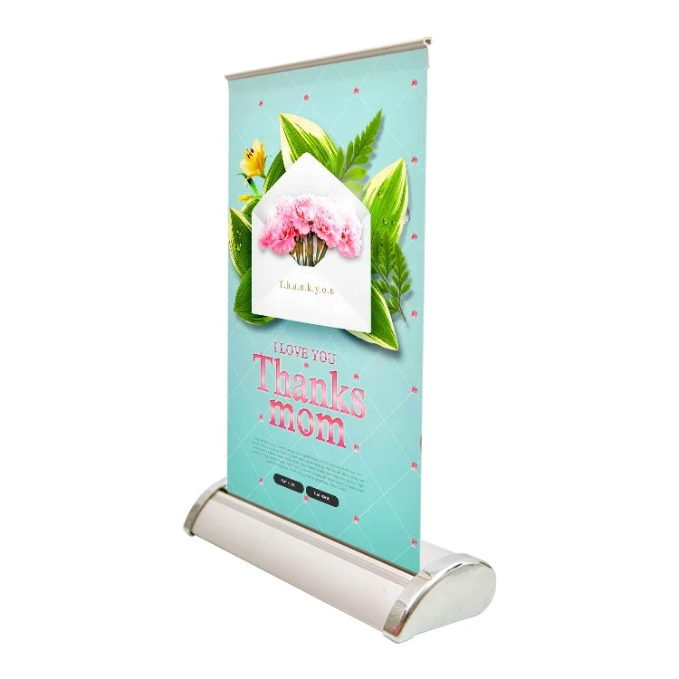 Portable Trade Show Table Top Small Mini Retractable Banner Stand A3 A4 ...