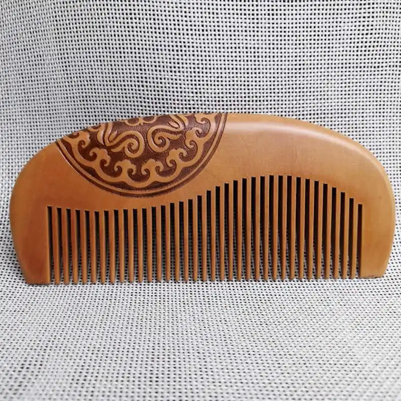 

Natural Anti Static Wood Comb Hair eco friendly natural bamboo comb