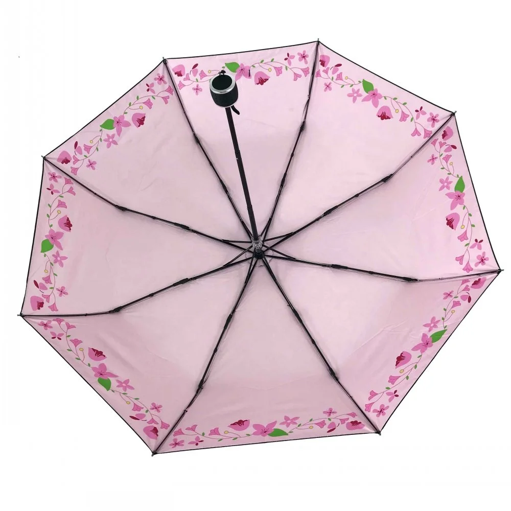 

Unique Full Color Parasoles Folding Umbrellas With Pictures Prints, Full colors design printing