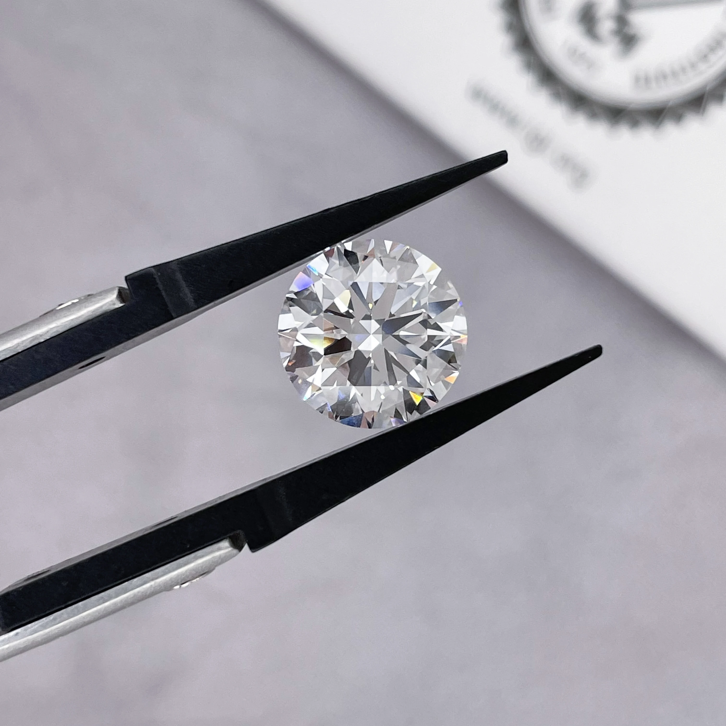 Starsgem lab grown diamond 1ct 1.5ct 2ct 2.5ct 3ct round excellent cut loose diamant IGI certified HPHT/CVD diamond