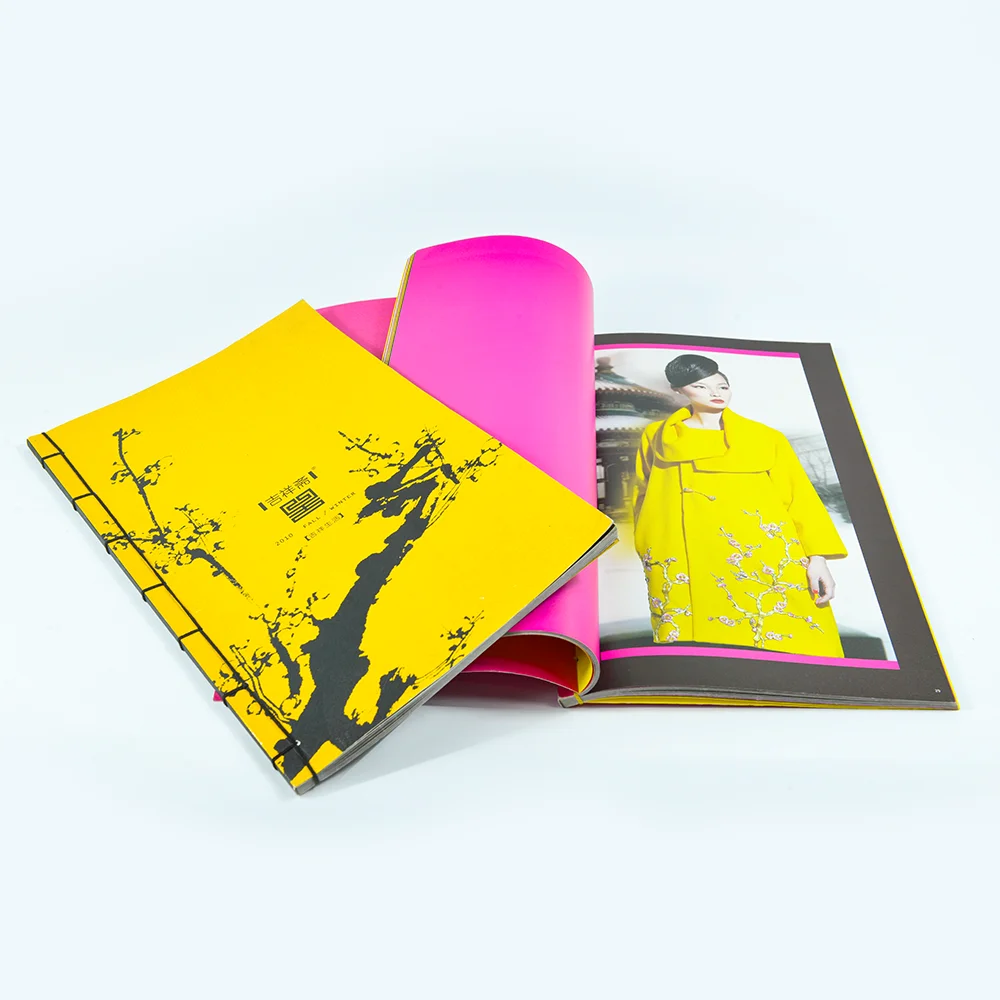 
Fashionably Design Company Advertising Printing Magazine Kraft Paper Brochure 