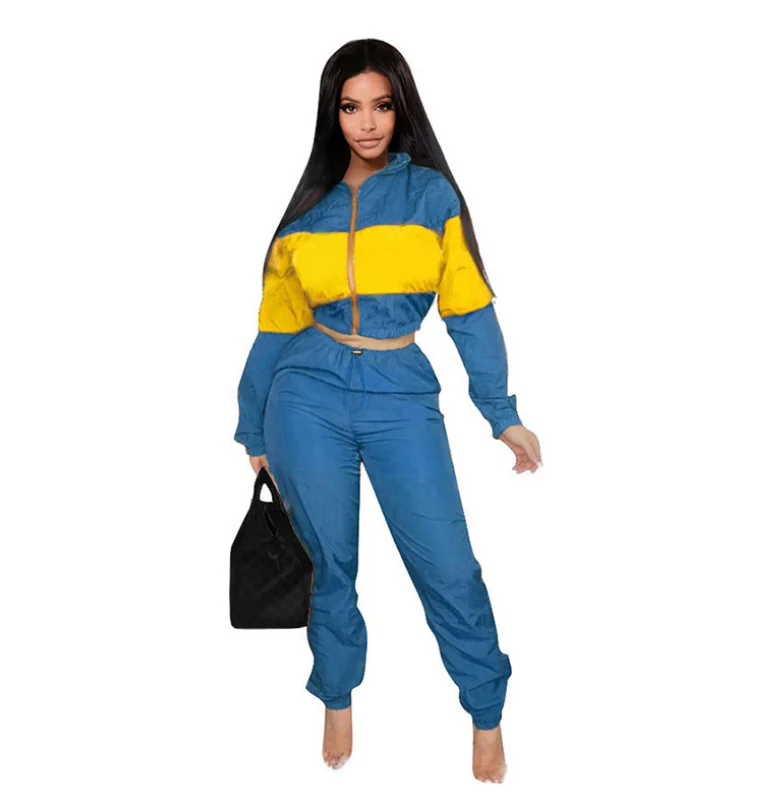 

2021 Women's Clothing Sexy Club Wear Party Dress Two Piece Tracksuit Romper, Picture