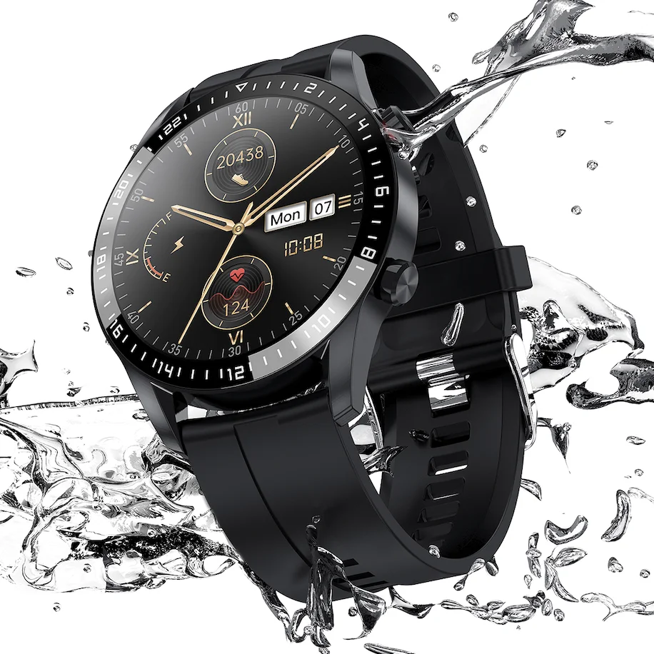 

For Watch GT2 Smart Watch Strap Watch Replacement Genuine Leather Silicone Rubber Wrist Smart Bracelet