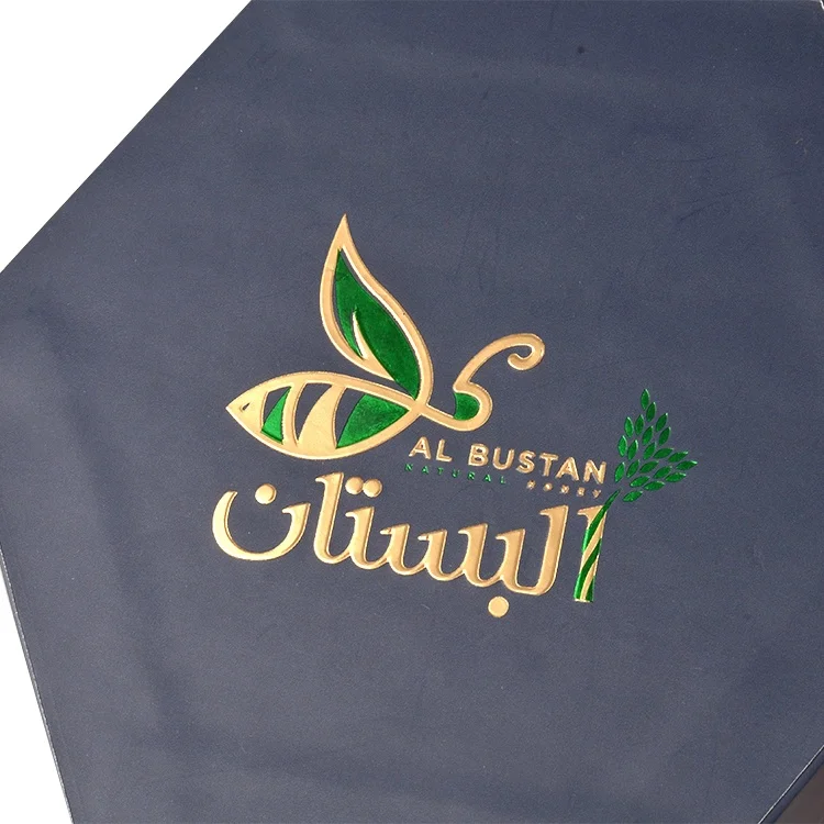 
Manufacturer New Style Hexagon Honey Packaging Gift Boxes Custom Honey Box Packaging 