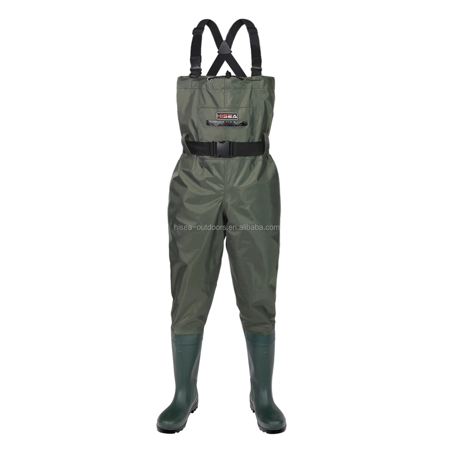 Upgrade Chest Waders Fishing Waders For Men With Steel Toe Boots ...