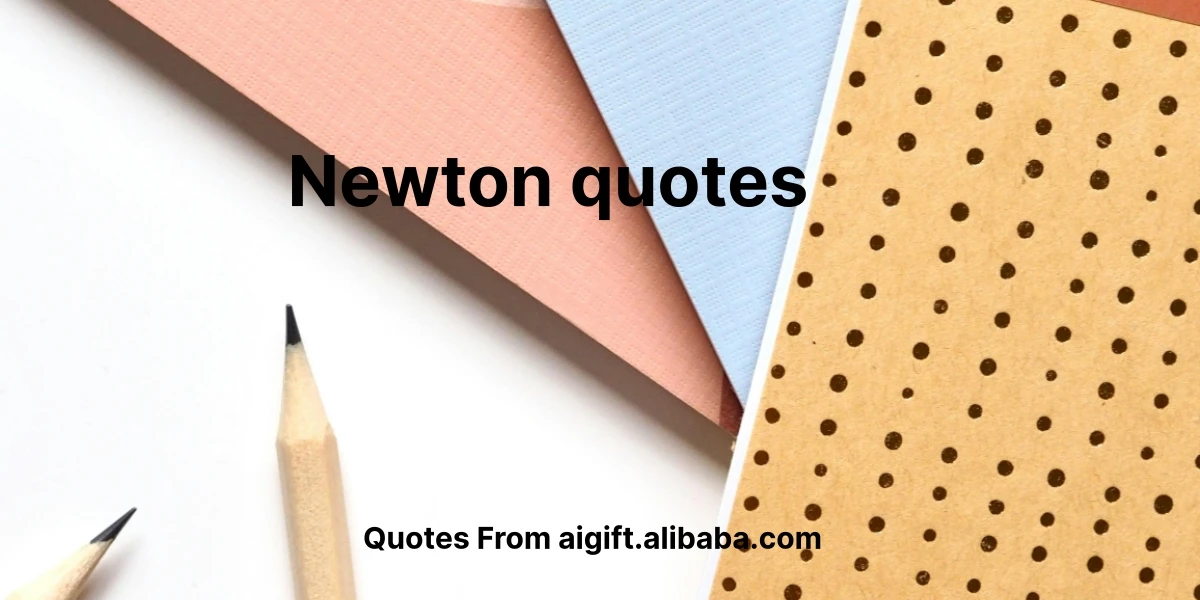 newton quotes