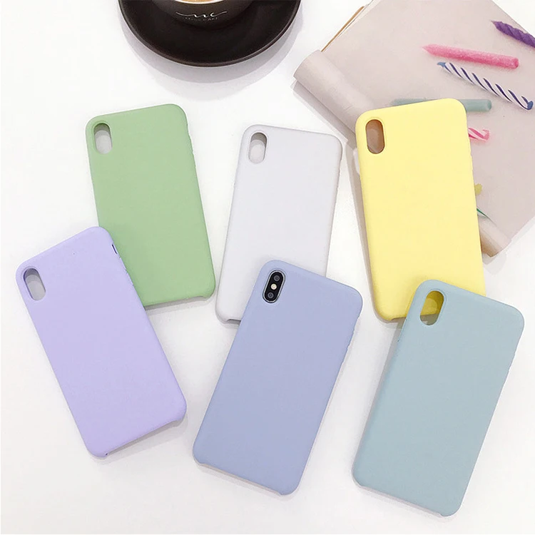 

Wholesale for Iphone6 6s 7 7p 8 8p Cases 2020 Silicone Cover with Original Logo, Many colors