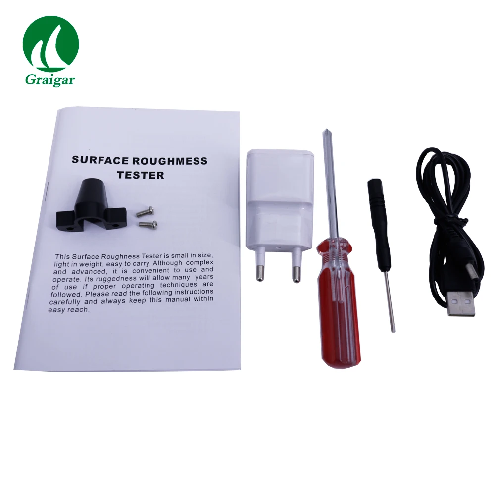 AR-132B数字表面粗糙度测试仪，带探头，用于Ra、Rz、Rq、Rt