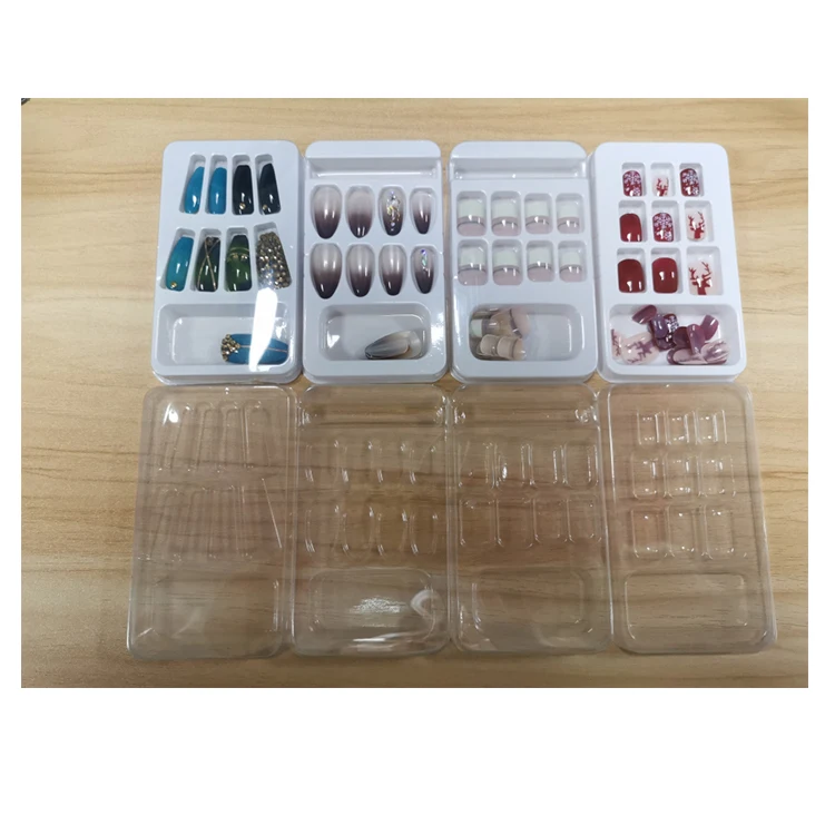 

Small nail trays plastic insert for press on nails medium nail short nail