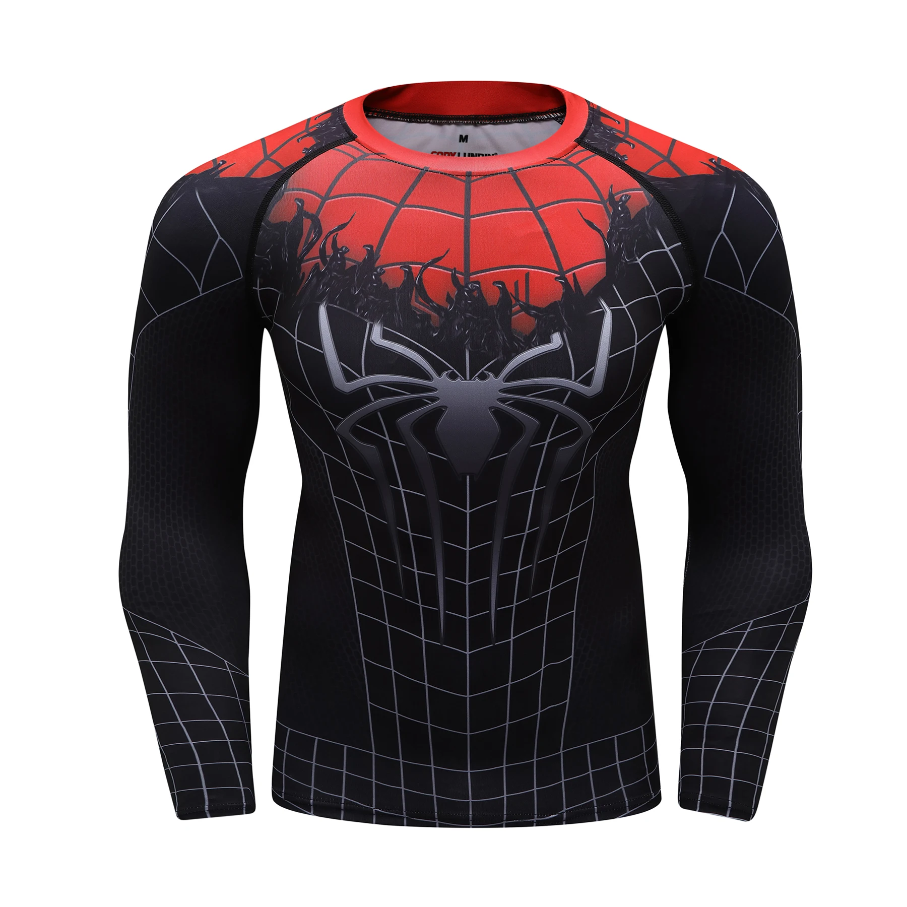 

Cody Lundin Design 3D Superhero Graphic Printed T Shirt Men MMA Rash Guard, Customized colors