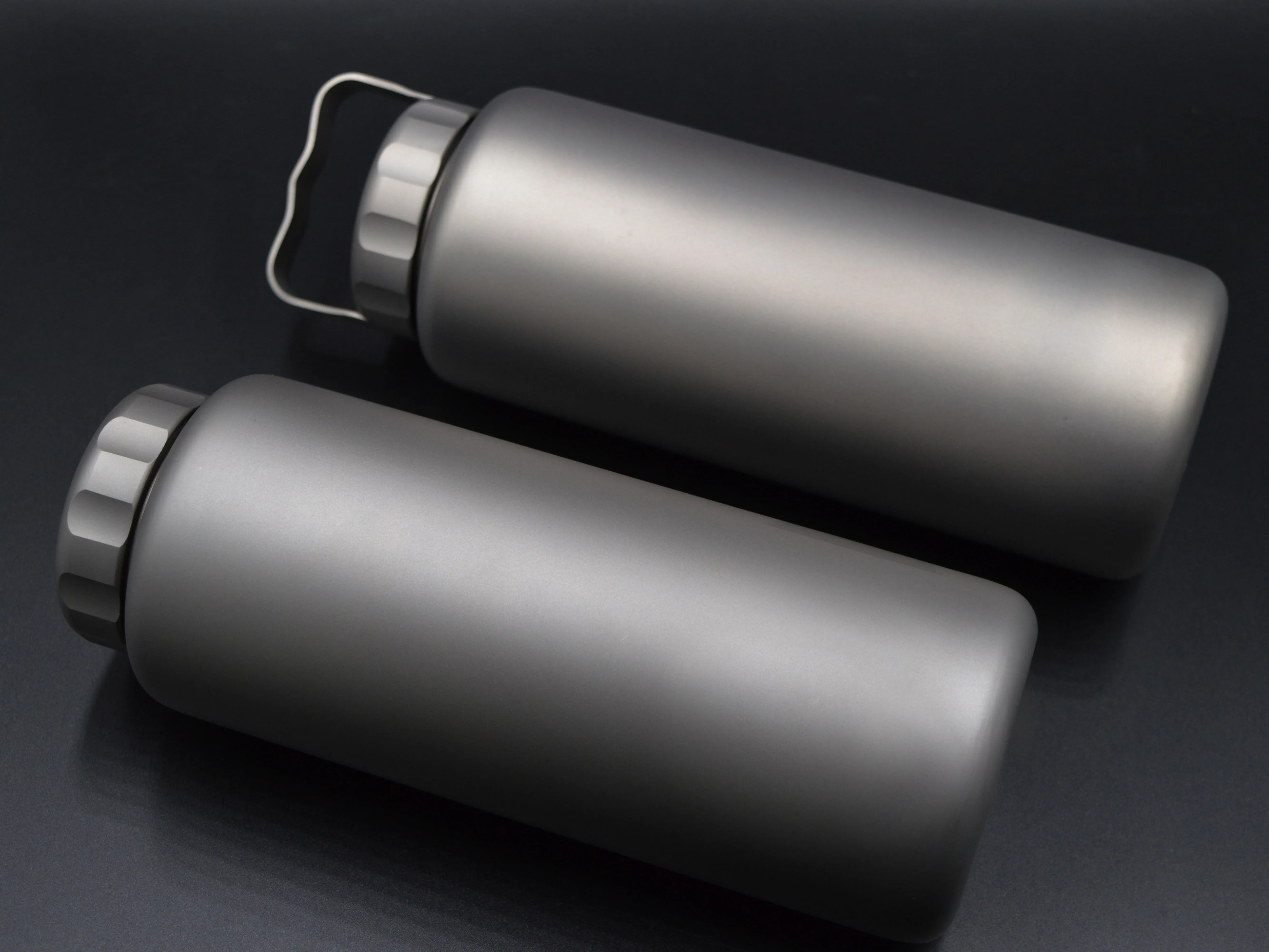 Custom Ultralight 1050ml Titanium Drinking Bottle Outdoor Camping Sport