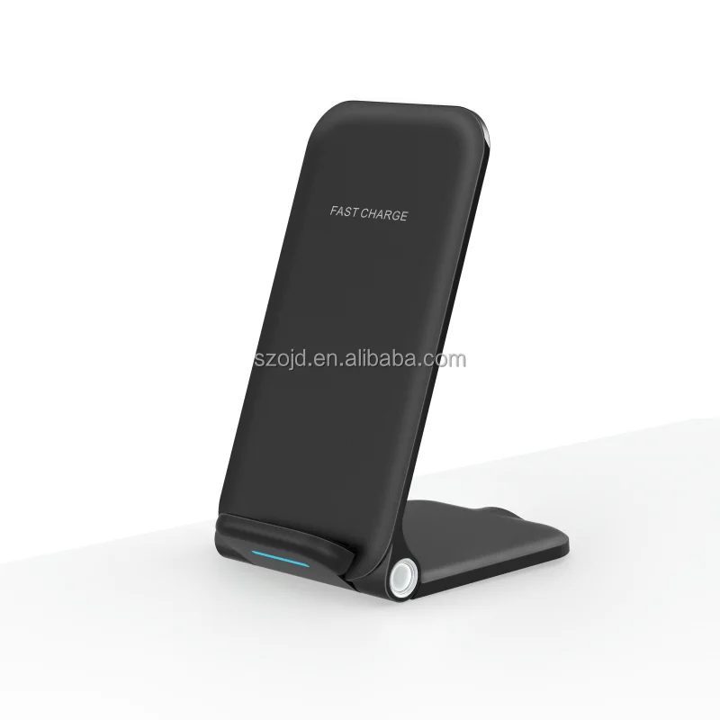 

Ce Fcc Rohs Custom Oem Smart Quick Fast Charging Stand wireless charging stand, Black/white