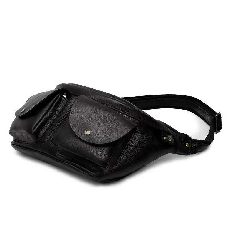 

Luxurious chest bag multi-functional business outdoor multi-layer shoulder chest bag