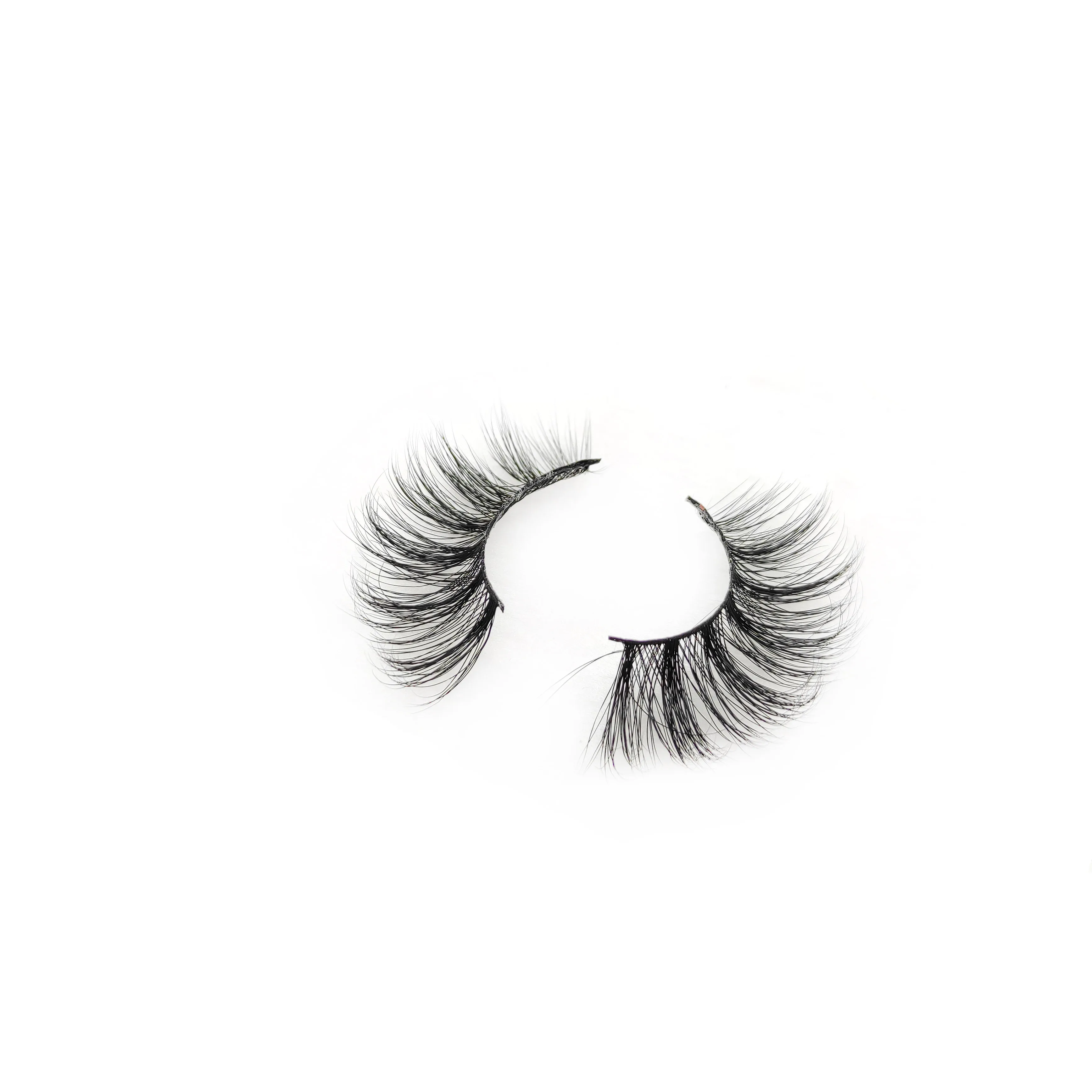 

25MM Eyelashes Mink Lashes Wholesale Eyelash Vendor Customized Boxes 5D Mink Eyelashes, Natural black