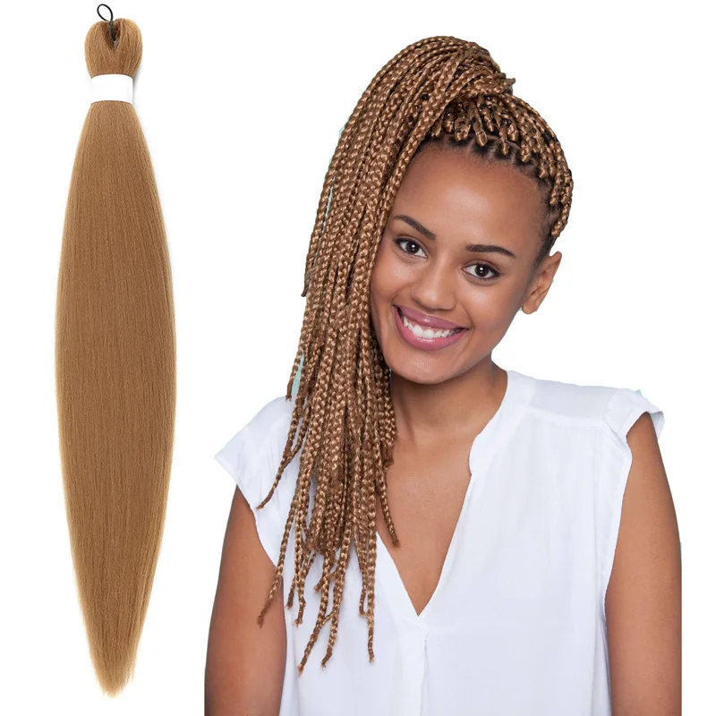 

Wholesale ruwa pre stretched expression braiding hair ez pre stretched synthetic braid hair prestretched, Per color two tone three tone color more than 55 color