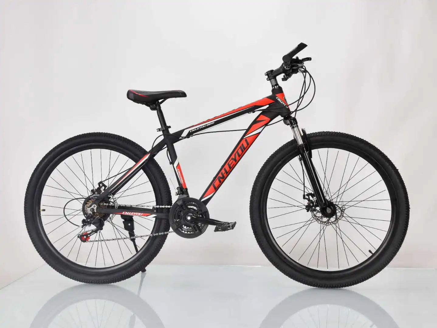 Factory Price 22" Mountain Bicycle Size 26inch Frame Full Suspension