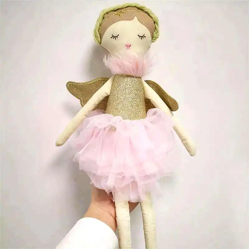 

Hot selling Plush Ballerina Doll For Girls Soft Sleeping Cuddle Buddy For Toddlers Infants and Babies 15 inches