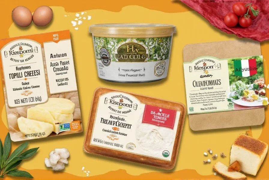 Platter of Italian cheeses and fresh herbs
