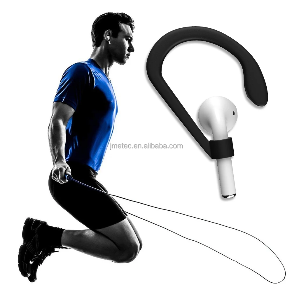 

2021 china Factory supply anti fall in ear holder silicon Sports soft silicone earphone hook for airpod 1 2 earhook