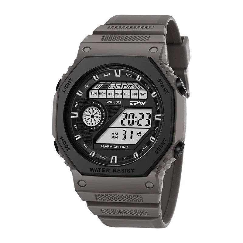 

Fashion Cool Men Digital Watch Dijital Saatler 5ATM Waterproof Sport Big LED Watch Reloj Digital Para Hombre