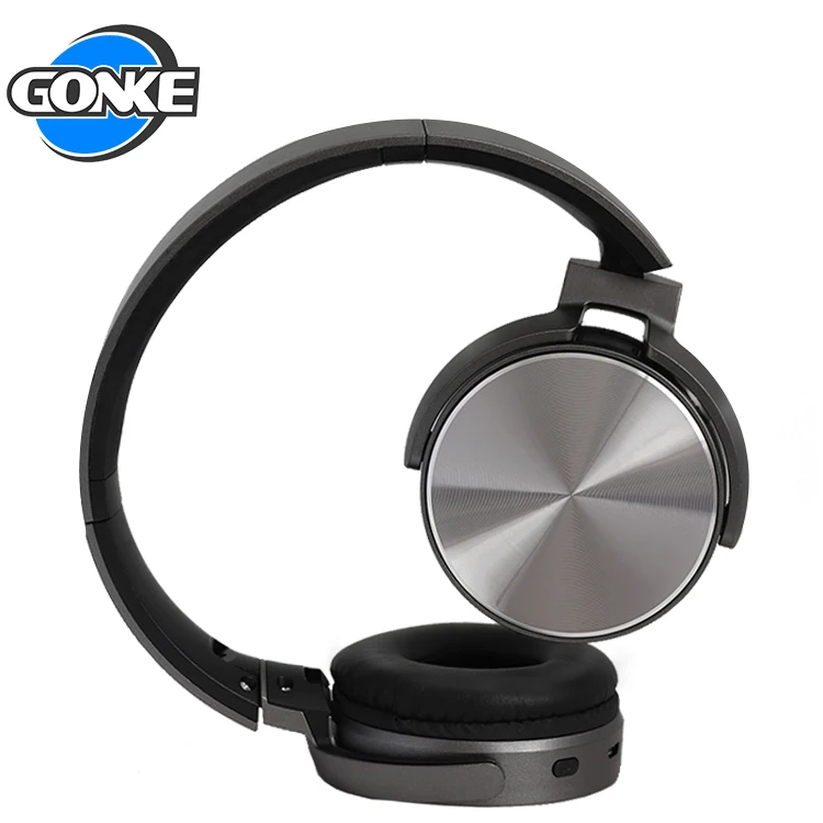 Factory price custom logo 3.5mm plug headpiece 450 metal wired headset headphone