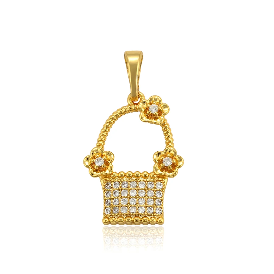 

34560 Xuping fashion delicate design cubic zirconia gold pendant jewelry