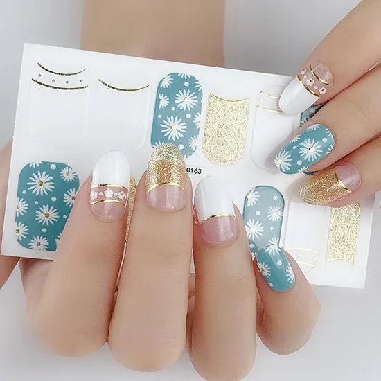 

3D Waterproof And Durable Nail Stickers Are Available For Pregnant Women, As show