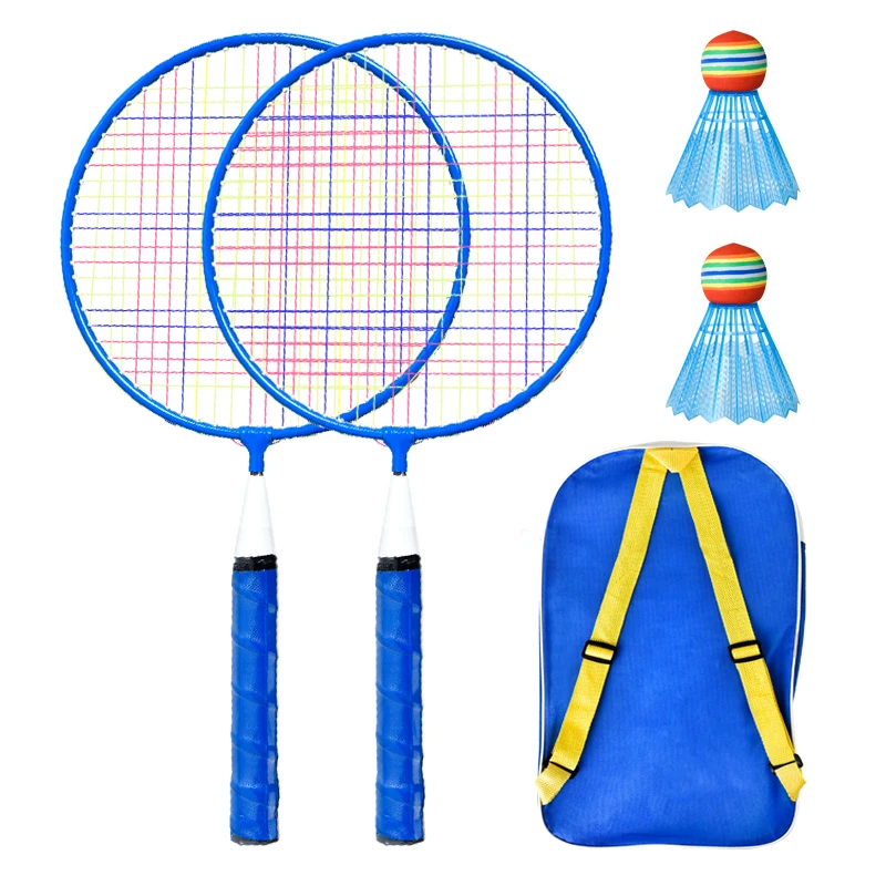 

WHIZZ new arrival lovely iron T-joint mini kids badminton rackets