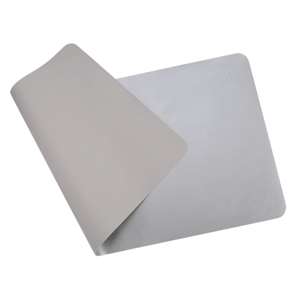 BUBM Custom Large Mouse Mat PU Leather Desk Pad