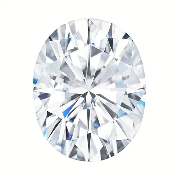 

DEF Loose factory Stock Hot Sale Wholesale price excellent Oval Cut white synthetic moissanite diamond stone