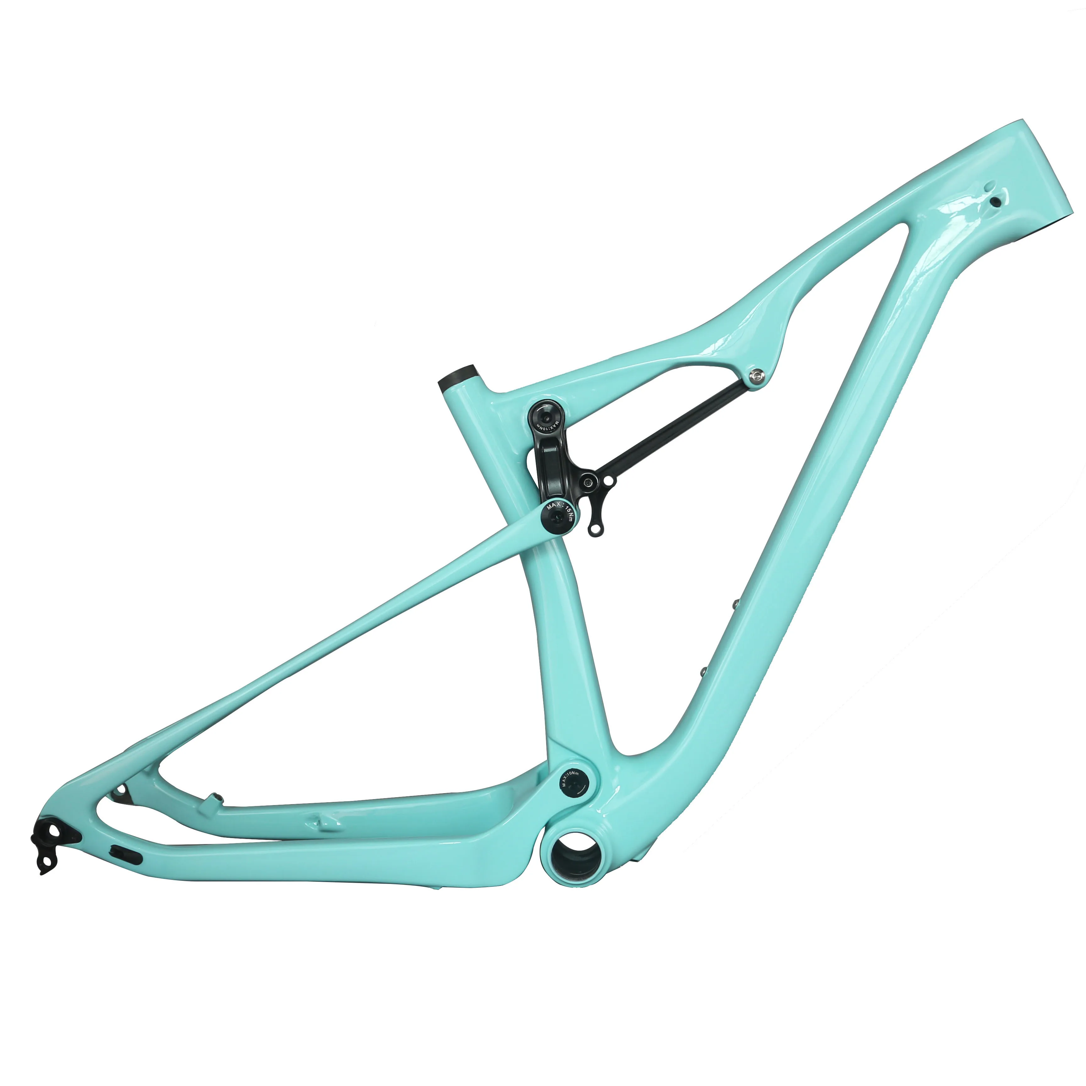 

2020 Full Suspension 29er Mountain Bike Frames T800 Carbon Fiber MTB Bicycle Frameset BB92 UD Matte/Glossy, Customer's request