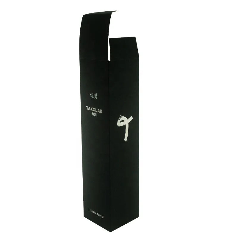 

Small Black Folding Carton Box Custom Packaging Perfume For Cosmetic Paper Box