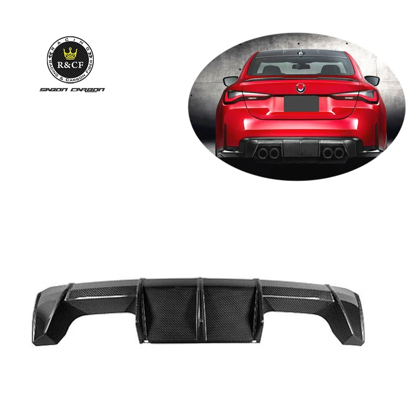 

G80 M3 Carbon Fiber Rear Bumper Diffuser Lip Mp-Euro Version For BMW G80 M3 G82 M4 2020