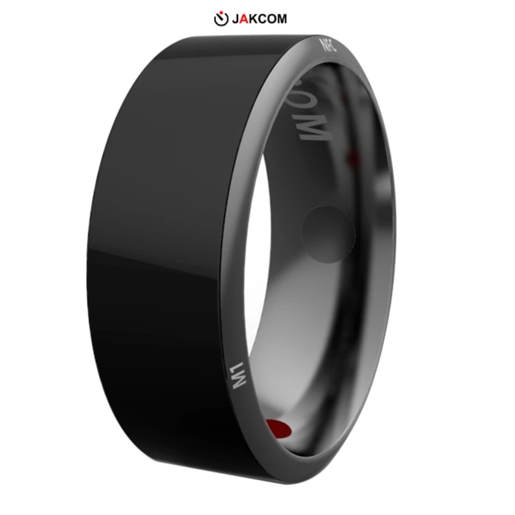 

Ready to Ship Top Quality JAKCOM R3 Inner Perimeter 54mm Metallic Glass Waterproof Intelligent NFC Ring Smart Ring, Black