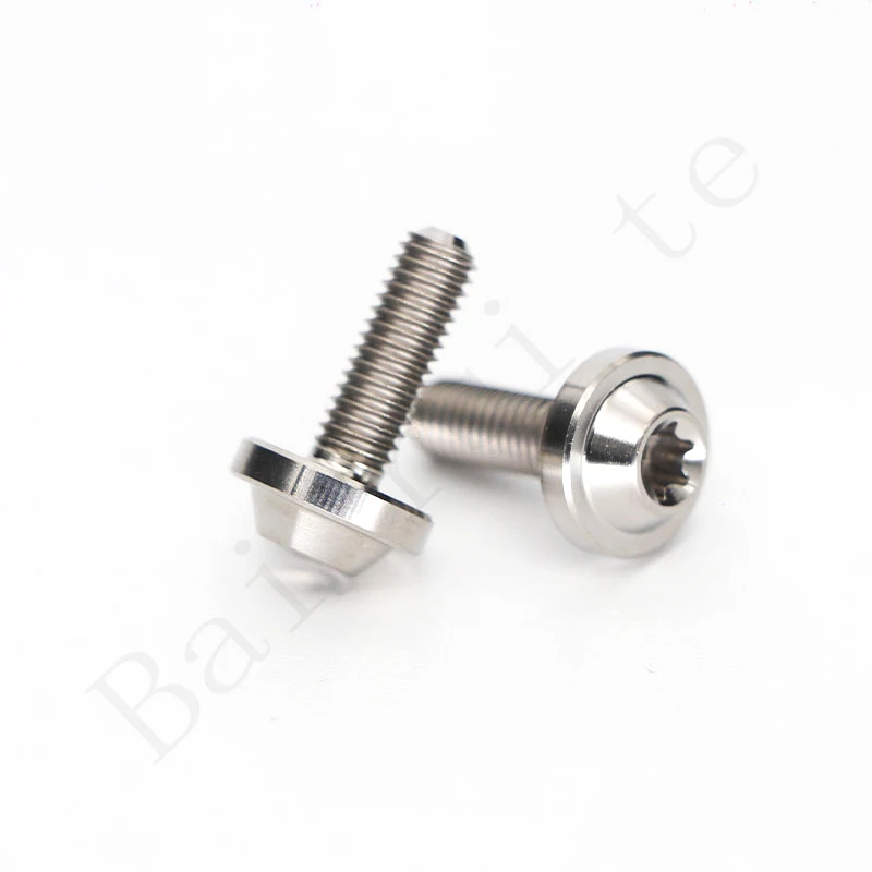 

M6x10/15/20 titanium alloy bolts for Motorcycles Car Wheel Tire